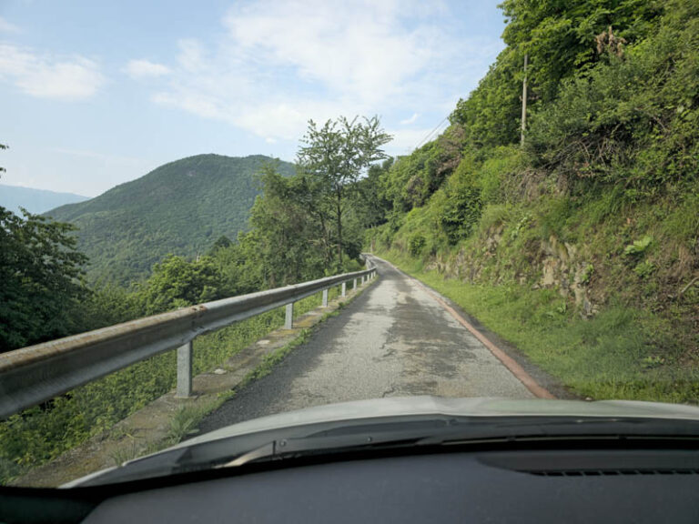 salita verso area picnic piazzuscel