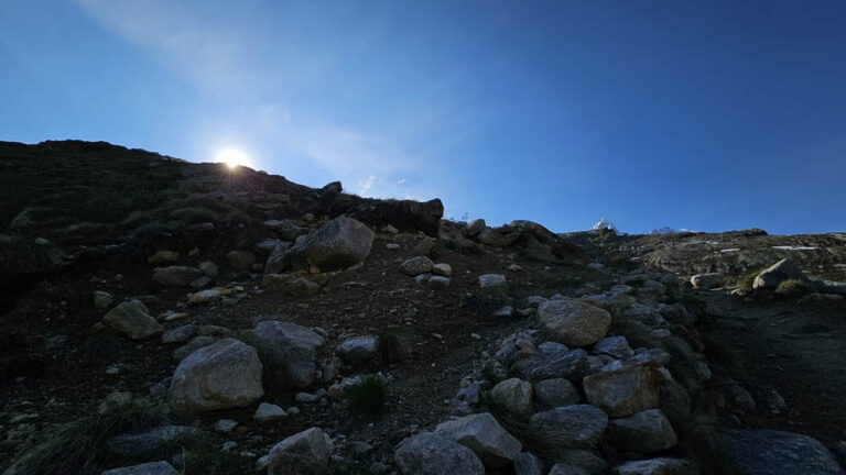 sentiero rifugio vittorio emanuele II valsavarenche