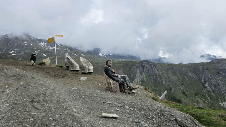 sculture museo a cielo aperto rifugio mont fallere