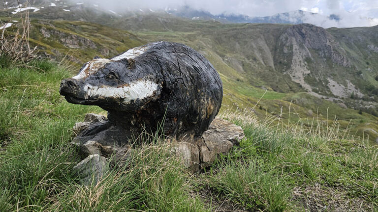 sculture museo a cielo aperto rifugio mont fallere