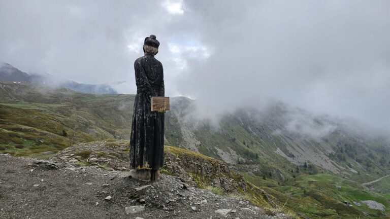 sculture museo a cielo aperto rifugio mont fallere