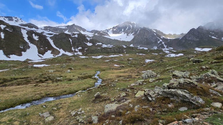 sentiero rifugio mont fallere