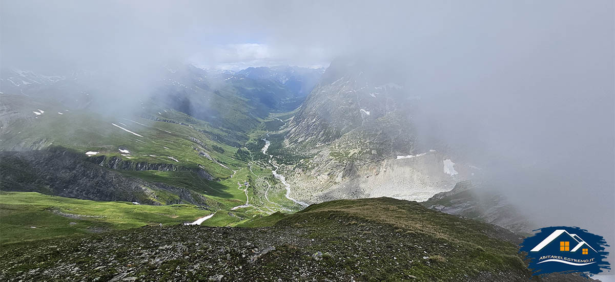 vista dalla Tete de Ferret