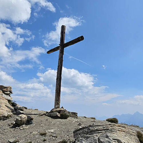 punta leysser - croce di vetta