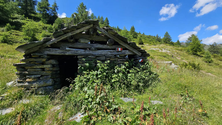 baita località casera di porcile