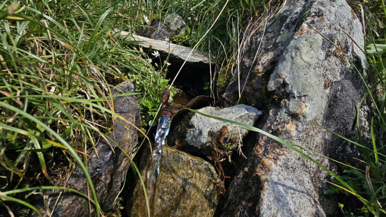 sorgente sentiero laghi di porcile