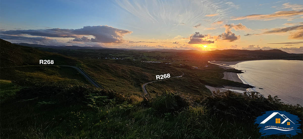 ballymastocker strand - Irlanda - donegal al tramonto