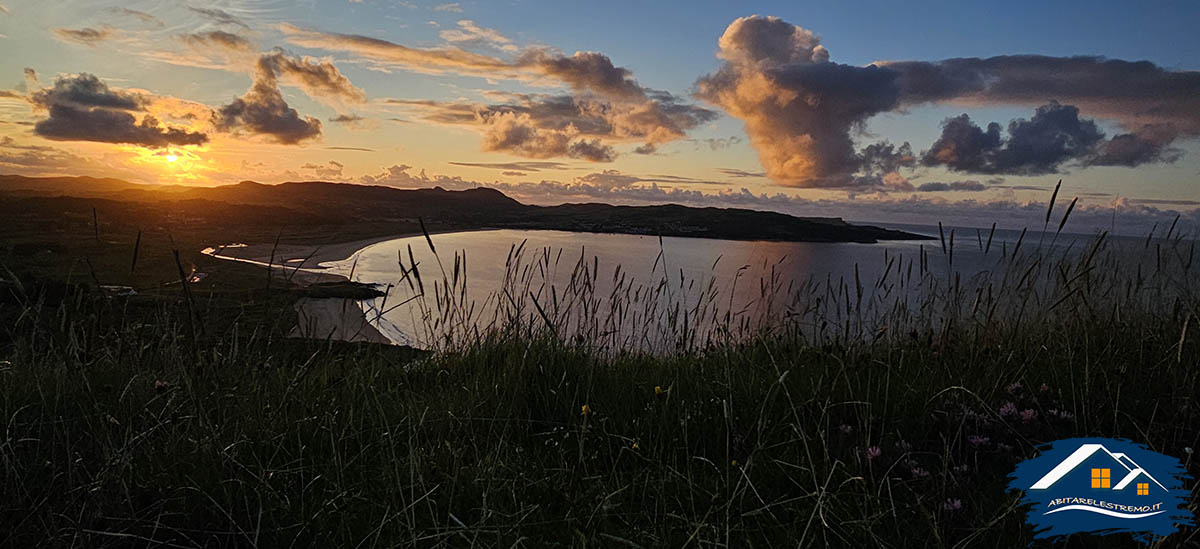 ballymastocker strand - Irlanda - donegal al tramonto