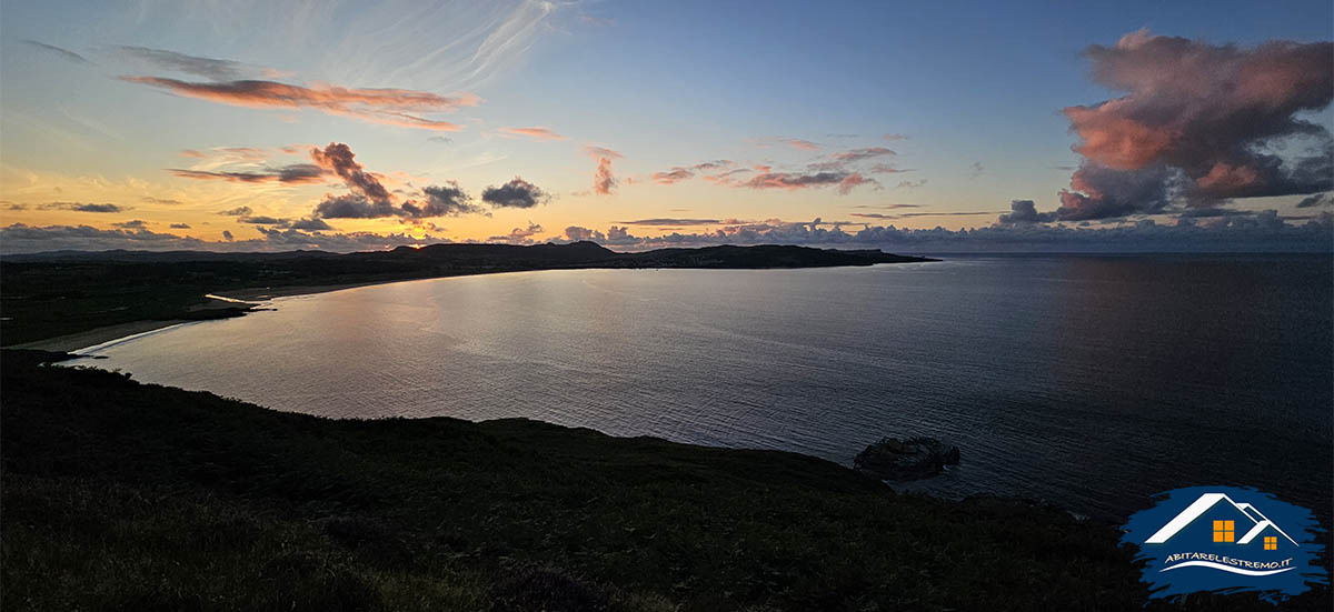 ballymastocker strand - Irlanda - donegal al tramonto