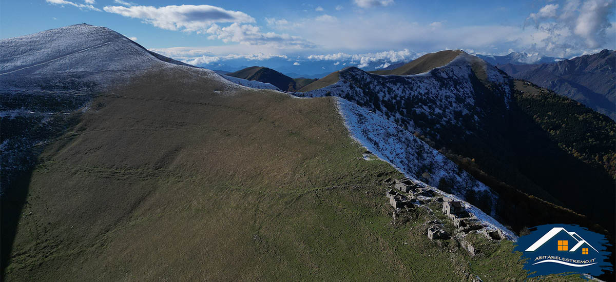 le linee di cresta del Monte Crocione