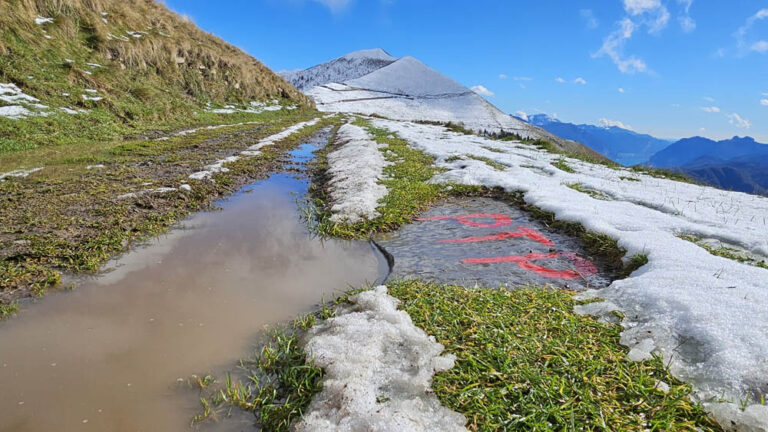 sentiero per il Monte Crocione