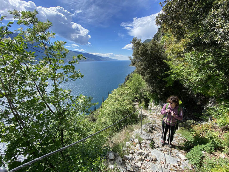 trekking campione del Garda - pieve di Tremosine, campione del garda