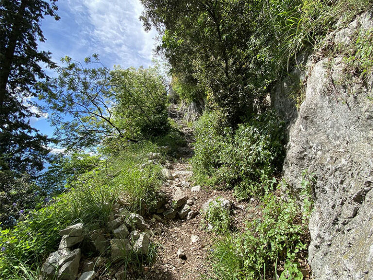 trekking campione del Garda - pieve di Tremosine, campione del garda