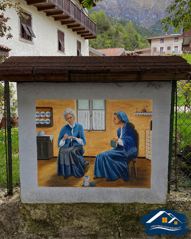 i murales di mezzolago - valle di ledro