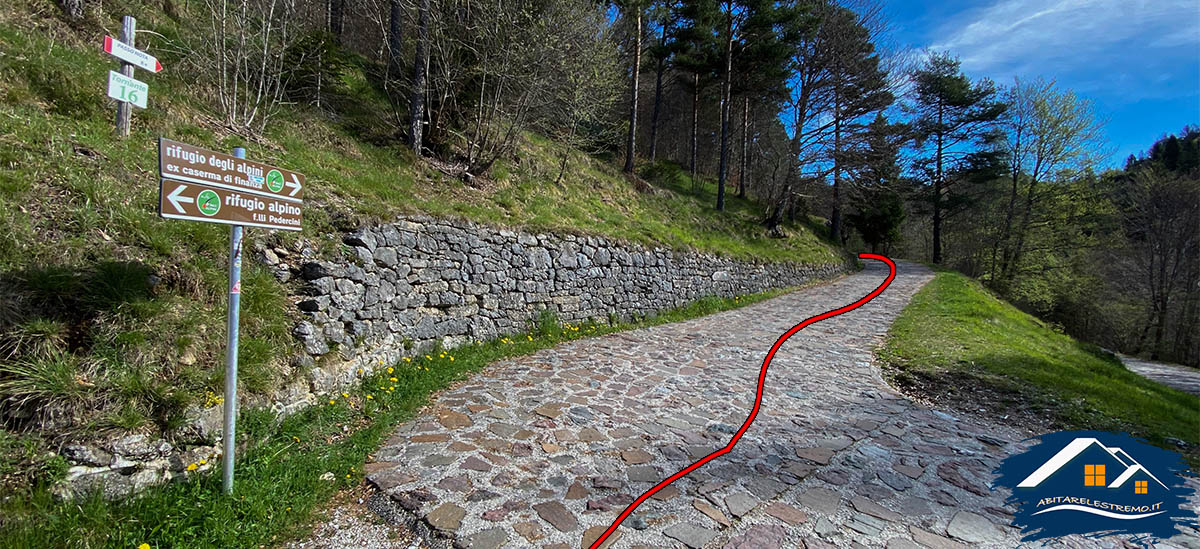 sentiero Passo Nota