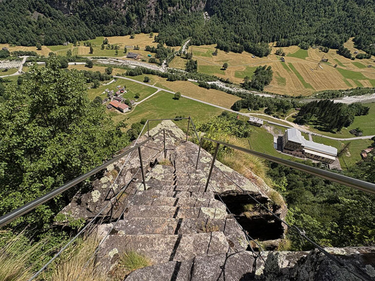 sentiero delle scalette - valle antigorio