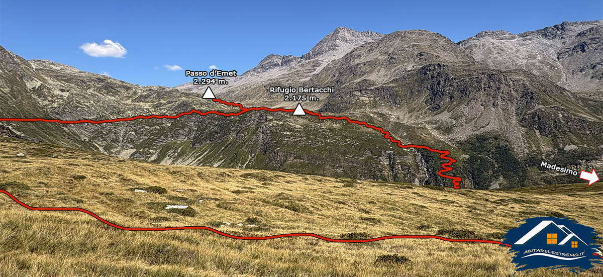 trekking rifugio bertacchi - Madesimo - valchiavenna