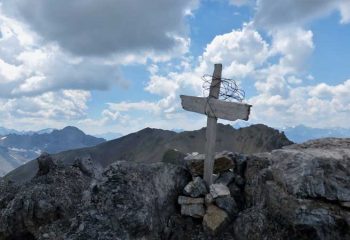 croce di vetta punta di rims valtellina